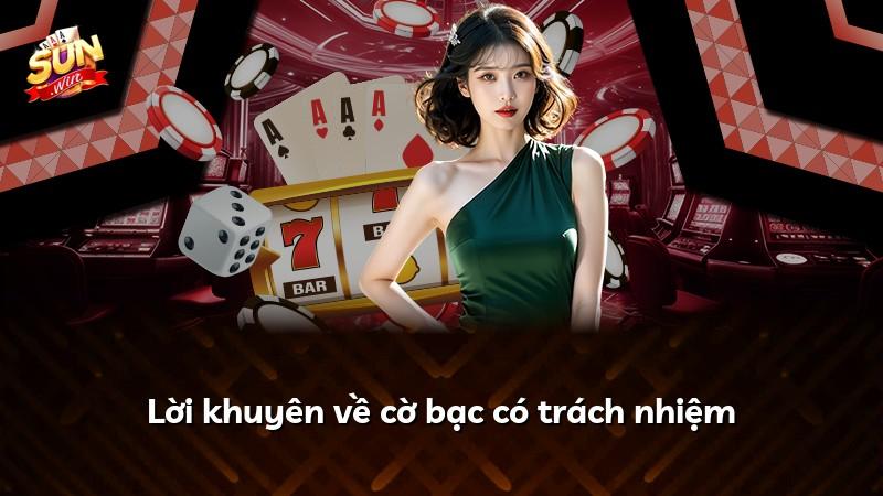 Lời khuyên về cờ bạc có trách nhiệm